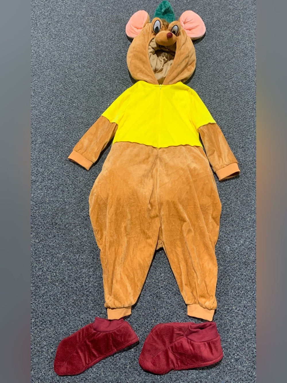 Disney Cinderella Gus size XS 4/5 deluxe character Costume